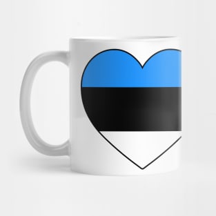 Heart - Estonia _101 Mug